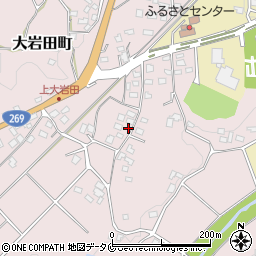 宮崎県都城市大岩田町6806周辺の地図