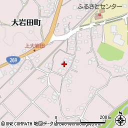 宮崎県都城市大岩田町6806-3周辺の地図