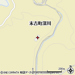 鹿児島県曽於市末吉町深川8515周辺の地図