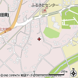 宮崎県都城市大岩田町6796-6周辺の地図