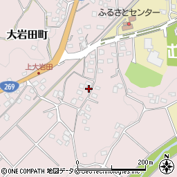 宮崎県都城市大岩田町6806-1周辺の地図
