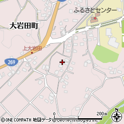 宮崎県都城市大岩田町6806-4周辺の地図