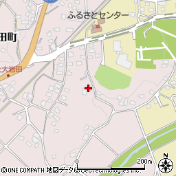 宮崎県都城市大岩田町6796-2周辺の地図