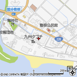 株式会社九州タブチ　国分工場周辺の地図