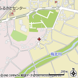 宮崎県都城市大岩田町5465-1周辺の地図