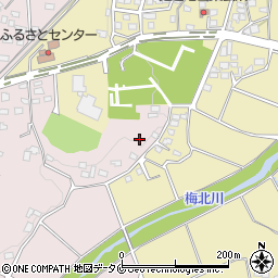 宮崎県都城市大岩田町5464-7周辺の地図