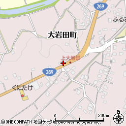 宮崎県都城市大岩田町6940-24周辺の地図
