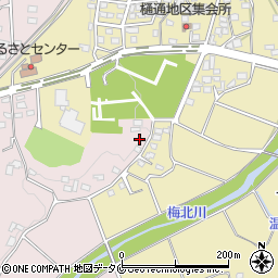 宮崎県都城市大岩田町5464-1周辺の地図