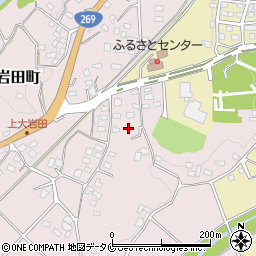 宮崎県都城市大岩田町6797-3周辺の地図