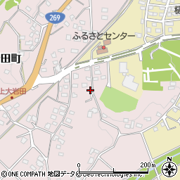宮崎県都城市大岩田町6796-3周辺の地図