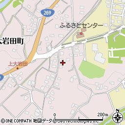 宮崎県都城市大岩田町6801-3周辺の地図