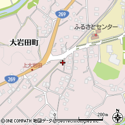 宮崎県都城市大岩田町6803-3周辺の地図