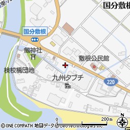 鹿児島県霧島市国分敷根132周辺の地図