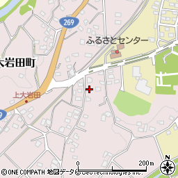 宮崎県都城市大岩田町6801-1周辺の地図