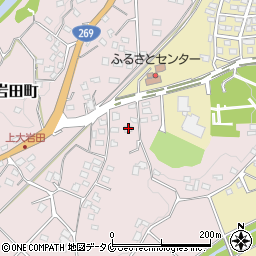 宮崎県都城市大岩田町6797-1周辺の地図