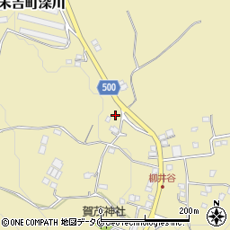 鹿児島県曽於市末吉町深川2150周辺の地図