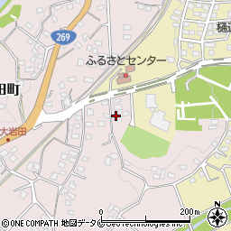 宮崎県都城市大岩田町4558-6周辺の地図