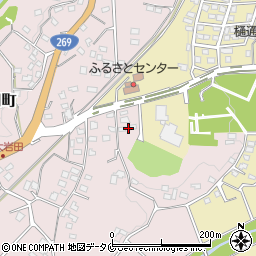 宮崎県都城市大岩田町5448周辺の地図