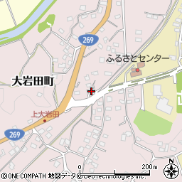 宮崎県都城市大岩田町5352-5周辺の地図