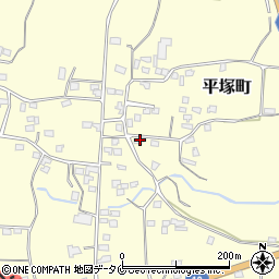 宮崎県都城市平塚町4310周辺の地図