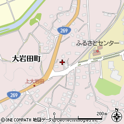 宮崎県都城市大岩田町5352周辺の地図