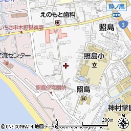 鹿児島県いちき串木野市照島6016-1周辺の地図