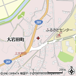 宮崎県都城市大岩田町5351周辺の地図