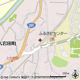 宮崎県都城市大岩田町5354-6周辺の地図