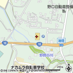 ダイナム　宮崎・都城南店周辺の地図