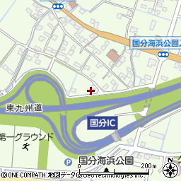 鹿児島県霧島市国分下井2710周辺の地図