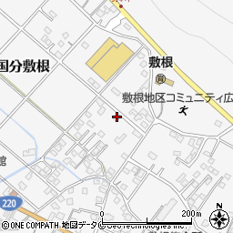 鹿児島県霧島市国分敷根623周辺の地図