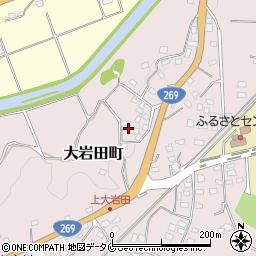 宮崎県都城市大岩田町5345周辺の地図
