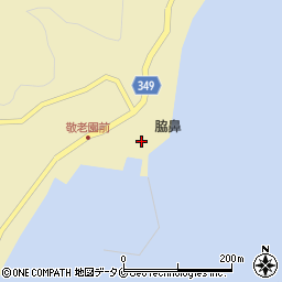 民宿刈浜周辺の地図