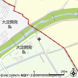 大淀開発株式会社　ブロック工場周辺の地図