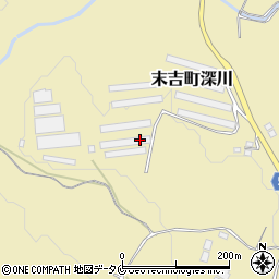 鹿児島県曽於市末吉町深川2071周辺の地図