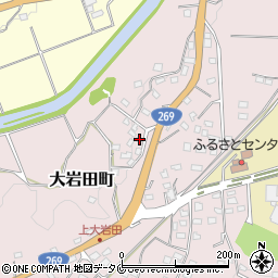宮崎県都城市大岩田町5336-6周辺の地図