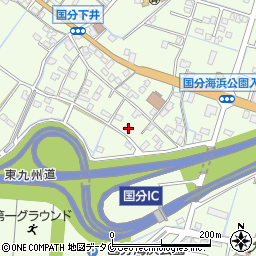 鹿児島県霧島市国分下井1832周辺の地図