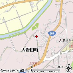 宮崎県都城市大岩田町5339周辺の地図