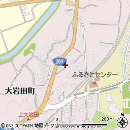 宮崎県都城市大岩田町5361周辺の地図