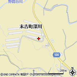 鹿児島県曽於市末吉町深川2177周辺の地図