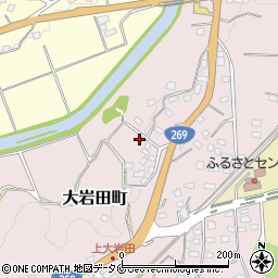 宮崎県都城市大岩田町5336-4周辺の地図