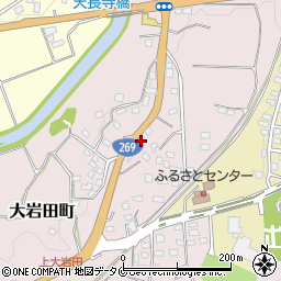 宮崎県都城市大岩田町5332周辺の地図