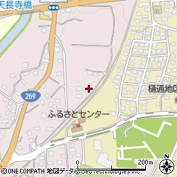 宮崎県都城市大岩田町5433-5周辺の地図
