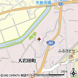 宮崎県都城市大岩田町5335周辺の地図