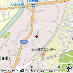 宮崎県都城市大岩田町5365周辺の地図