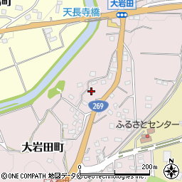 宮崎県都城市大岩田町5331-5周辺の地図