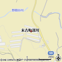 鹿児島県曽於市末吉町深川2173周辺の地図