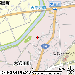 宮崎県都城市大岩田町5330周辺の地図