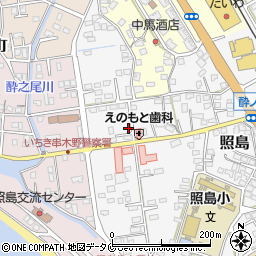 鹿児島県いちき串木野市照島5923-2周辺の地図