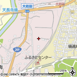 宮崎県都城市大岩田町5426-4周辺の地図